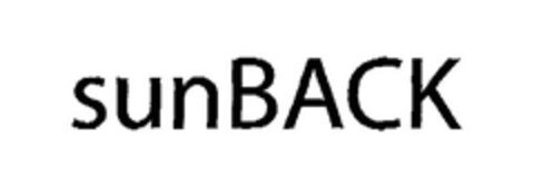 sunBACK Logo (EUIPO, 10/22/2007)