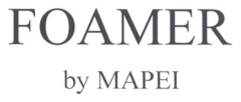 FOAMER by MAPEI Logo (EUIPO, 10.12.2007)