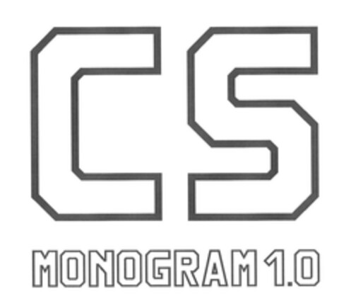 CS MONOGRAM 1.0 Logo (EUIPO, 18.12.2009)