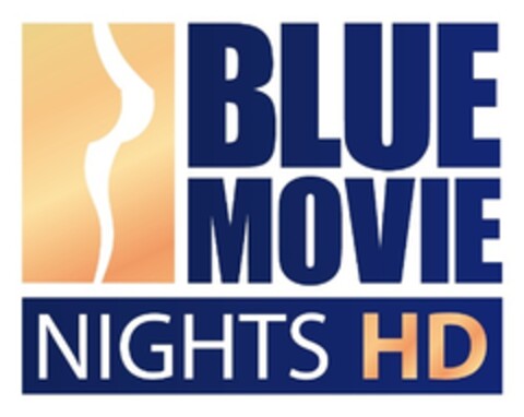 BLUE MOVIE NIGHTS HD Logo (EUIPO, 27.01.2011)