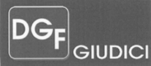 DGF GIUDICI Logo (EUIPO, 05.10.2011)