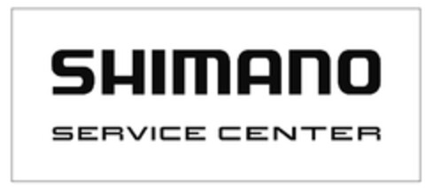 Shimano Service Center Logo (EUIPO, 02/11/2013)