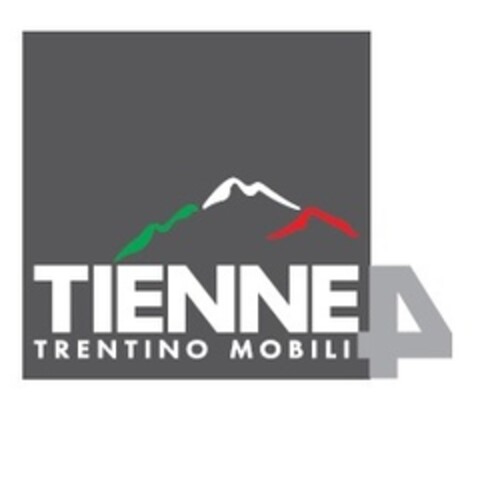TIENNE4 TRENTINO MOBILI Logo (EUIPO, 06.08.2014)