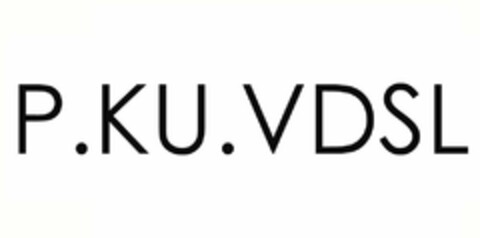 P.KU.VDSL Logo (EUIPO, 24.09.2014)