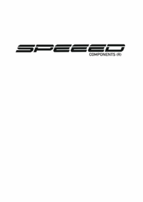 SPEEED COMPONENTS (R) Logo (EUIPO, 03/25/2015)