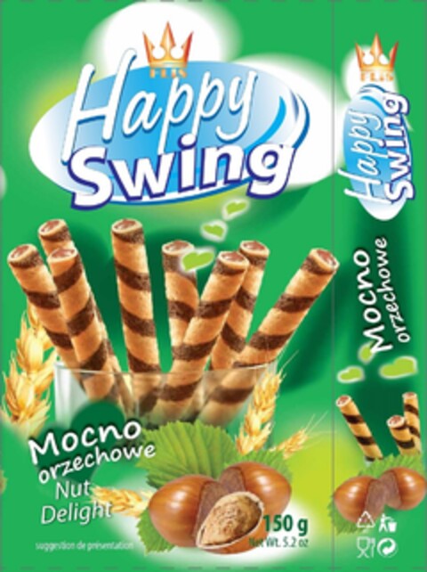 Flis Happy Swing Mocno orzechowe Nut Delight Logo (EUIPO, 10.08.2015)