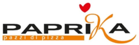 PAPRIKA PAZZI DI PIZZA Logo (EUIPO, 09/26/2016)