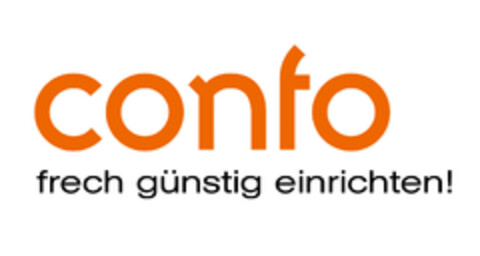 confo frech günstig einrichten! Logo (EUIPO, 30.09.2016)