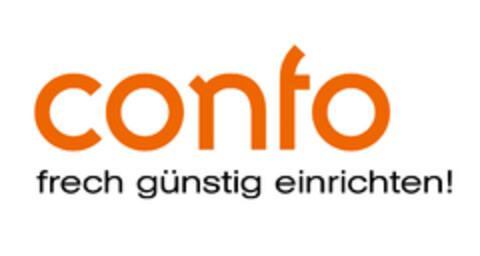 confo frech günstig einrichten! Logo (EUIPO, 09/30/2016)