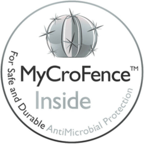 MYCROFENCE INSIDE
For safe and durable antimicrobial protection Logo (EUIPO, 10.11.2016)