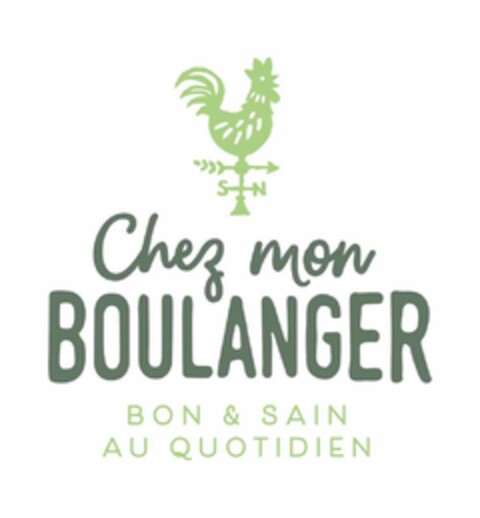 CHEZ MON BOULANGER BON & SAIN AU QUOTIDIEN Logo (EUIPO, 08.03.2018)