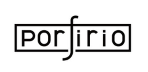 PORFIRIO Logo (EUIPO, 08.11.2018)