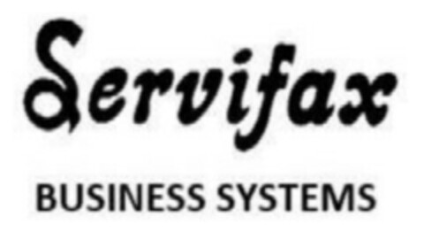 SERVIFAX BUSINESS SYSTEMS Logo (EUIPO, 03.12.2019)