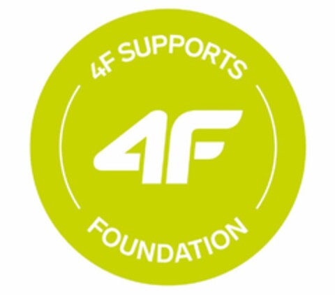 4F SUPPORTS 4F FOUNDATION Logo (EUIPO, 18.05.2020)