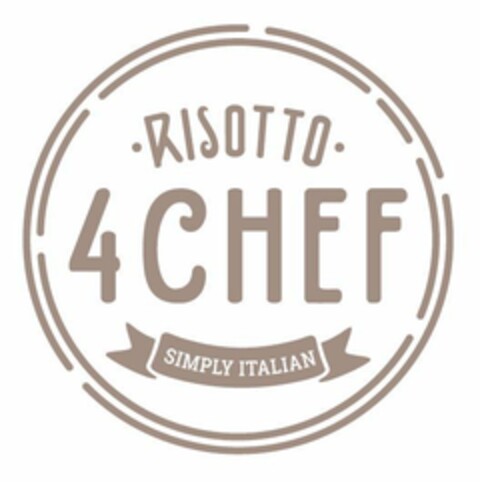 RISOTTO 4 CHEF SIMPLY ITALIAN Logo (EUIPO, 07/31/2020)