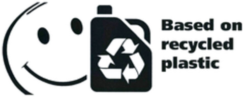 Based on recycled plastic Logo (EUIPO, 12/08/2020)