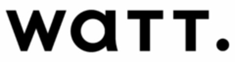 WATT. Logo (EUIPO, 15.11.2021)