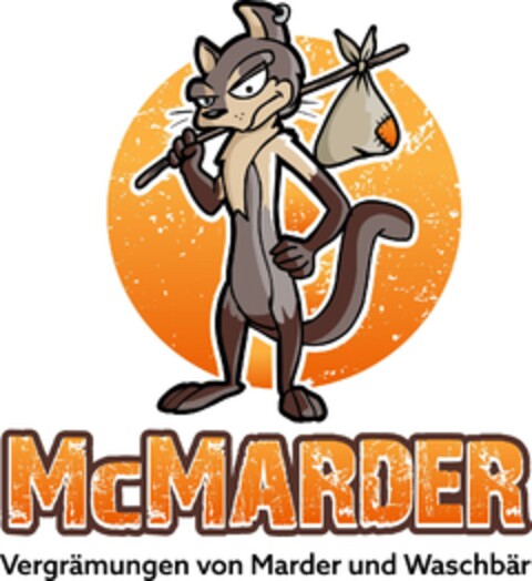 McMARDER Vergrämungen von Marder und Waschbär Logo (EUIPO, 04.07.2023)