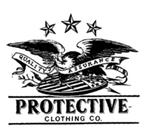 PROTECTIVE CLOTHING CO. QUALITY ASSURANCE Logo (EUIPO, 01.04.1996)