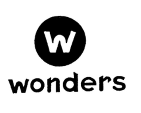 W WONDERS Logo (EUIPO, 03.07.1997)