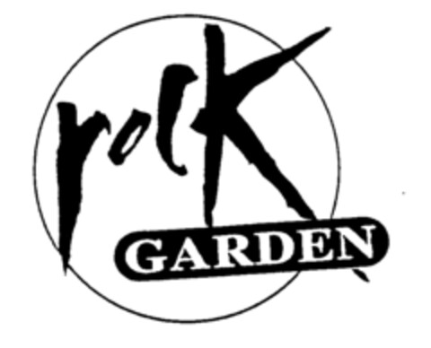 rock GARDEN Logo (EUIPO, 08/13/1997)