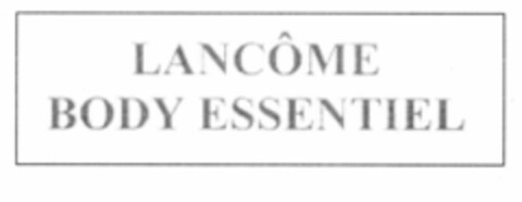LANCÔME BODY ESSENTIEL Logo (EUIPO, 02.04.2002)