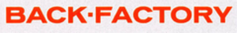 BACK-FACTORY Logo (EUIPO, 06/07/2002)