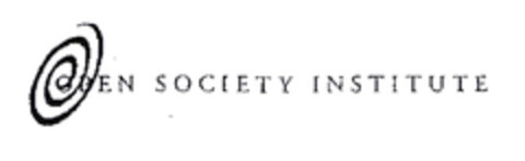 OPEN SOCIETY INSTITUTE Logo (EUIPO, 02/03/2003)