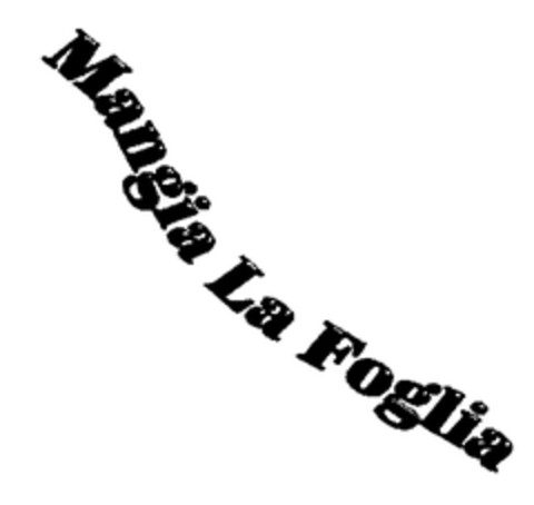 Mangia La Foglia Logo (EUIPO, 27.08.2003)