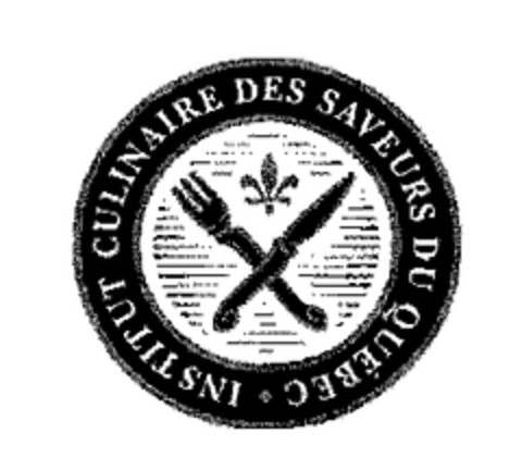 INSTITUT CULINAIRE DES SAVEURS DU QUÉBEC Logo (EUIPO, 14.02.2005)