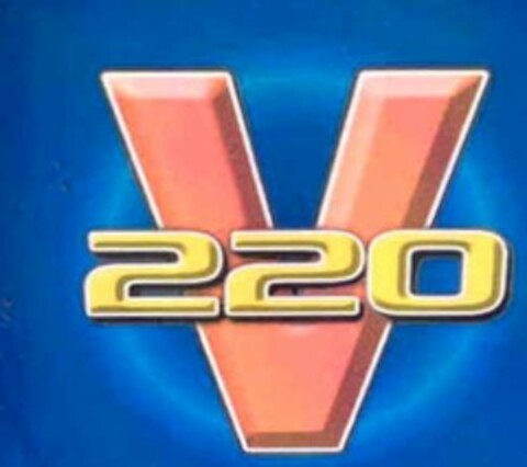 220 V Logo (EUIPO, 07/25/2006)