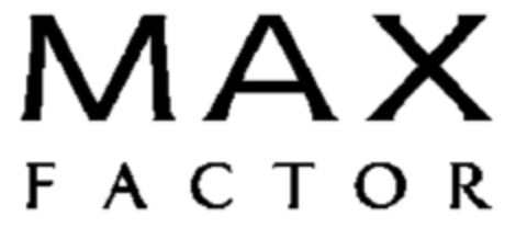 MAX FACTOR Logo (EUIPO, 02.08.2007)
