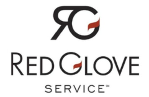 RG RED GLOVE SERVICE Logo (EUIPO, 15.12.2008)