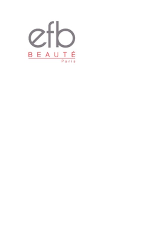 efb BEAUTÉ Paris Logo (EUIPO, 30.06.2011)