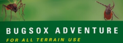 BUGSOX ADVENTURE FOR ALL TERRAIN USE Logo (EUIPO, 03/07/2012)