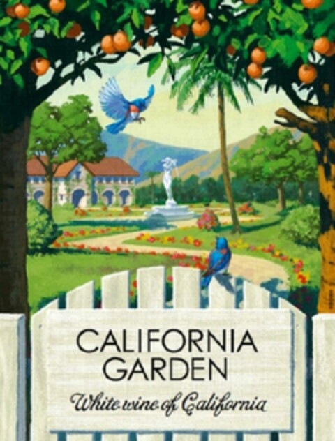 CALIFORNIA GARDEN White wine of California Logo (EUIPO, 11.11.2013)