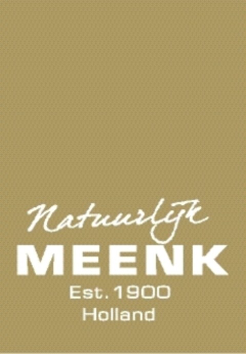 Natuurlijk MEENK Est. 1900 Holland Logo (EUIPO, 12/23/2015)