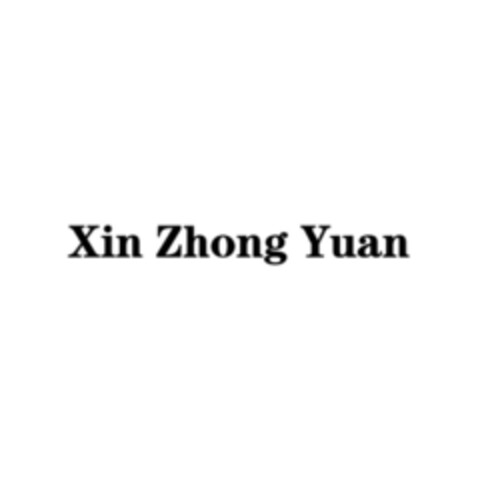 XIN ZHONG YUAN Logo (EUIPO, 14.05.2017)