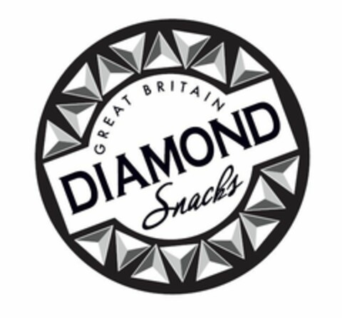 DIAMOND SNACKS GREAT BRITAIN Logo (EUIPO, 09/01/2017)