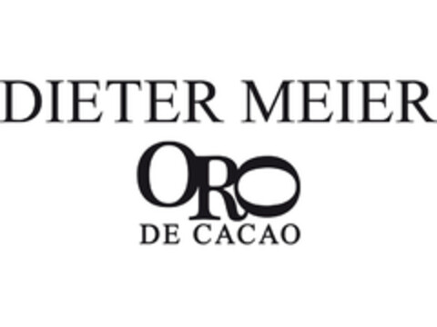 DIETER MEIER ORO DE CACAO Logo (EUIPO, 07.11.2018)