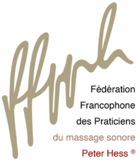 Fédération Francophone des Praticiens du massage sonore Peter Hess Logo (EUIPO, 07.01.2020)