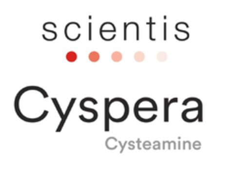 SCIENTIS CYSPERA CYSTEAMINE Logo (EUIPO, 11/25/2020)