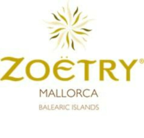 ZOËTRY MALLORCA BALEARIC ISLANDS Logo (EUIPO, 12/10/2020)