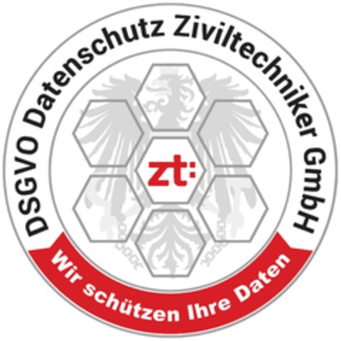 DSGVO Datenschutz Ziviltechniker GmbH - Wir schützen Ihre Daten - Logo (EUIPO, 09.09.2021)