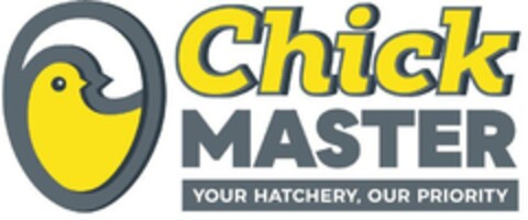 CHICK MASTER YOUR HATCHERY, OUR PRIORITY Logo (EUIPO, 08.06.2023)