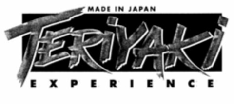 MADE IN JAPAN TERIYAKI EXPERIENCE Logo (EUIPO, 09/26/1997)