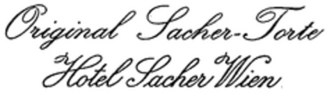 Original Sacher Torte Hotel Sacher Wien Logo (EUIPO, 22.12.1997)