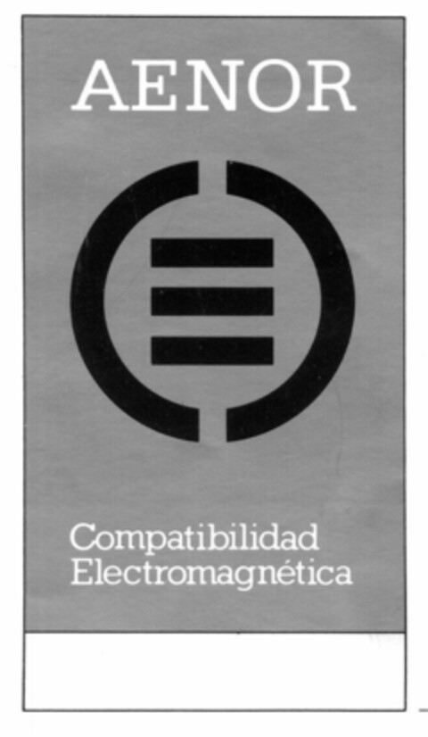 AENOR Compatibilidad Electromagnética Logo (EUIPO, 12.03.1998)