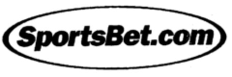 SportsBet.com Logo (EUIPO, 20.10.1999)
