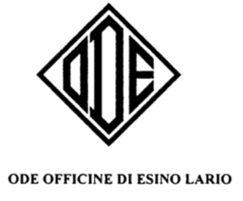 ODE ODE OFFICINE DI ESINO LARIO Logo (EUIPO, 27.03.2000)